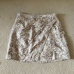 Free people mini skirt- fake out skirt
